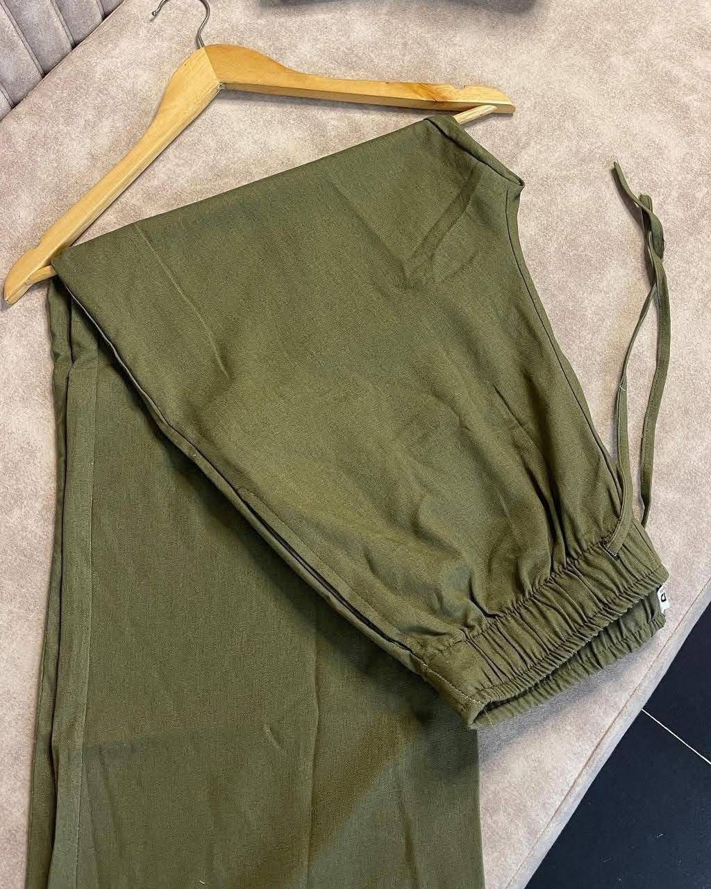 Pack 3 pantalons lin femme ROSA
