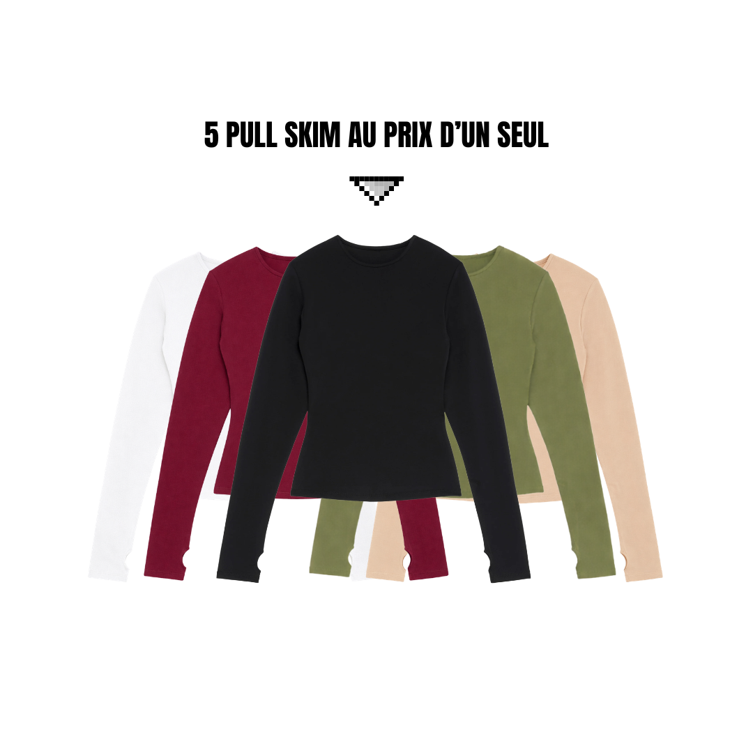 Long Sleeve With Thumb Pack DESTOCKAGE